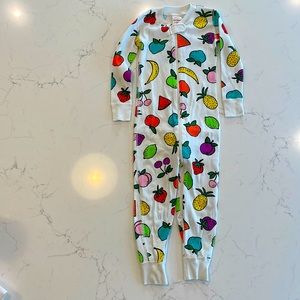 Hanna Anderson Baby Zip Sleeper In Organic Cotton Fruit